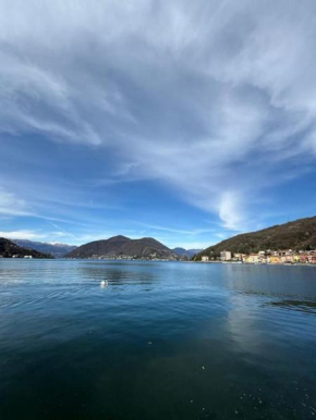 Domus Lapis front lake view - Ixihome Porto Ceresio